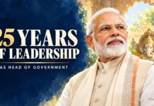 From Gujarat to Delhi: PM Modi Marks 25 Years as Head of Government With Temple Prayers PM Modi Marks 25 Years as Head of Government