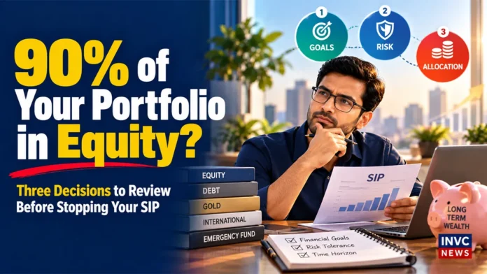 Investment goals, cash needs and risk capacity help determine whether an equity-heavy portfolio remains suitable.