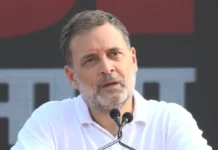 Rahul Gandhi joins Congress workers during the Goy Rakhonn Yatra in Goa, ahead of the party’s planned public rally in Madgaon.