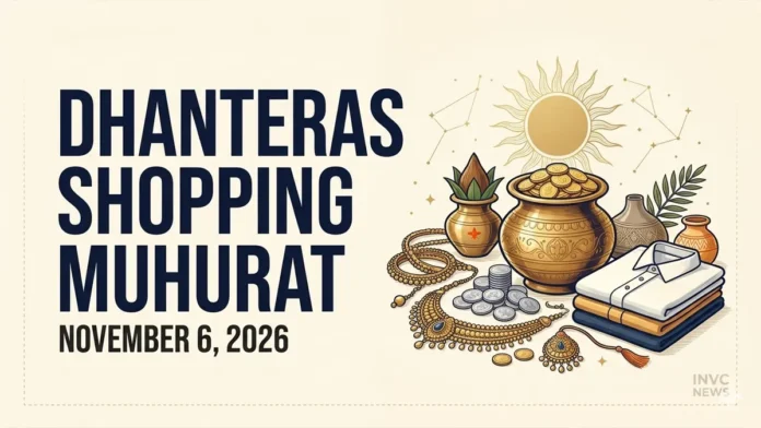 ravi-pushya-nakshatra-2026-shopping-muhurat-before-dhanteras Ravi Pushya Nakshatra falls on November 1, ahead of Dhanteras on November 6. The occasion is traditionally considered auspicious for festive shopping and new purchases.