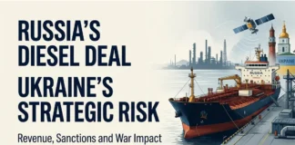 Russia’s proposed diesel exports may deliver limited direct budget gains, while changes in Western economic and military support could have wider strategic implications for the war in Ukraine.