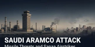 A reported attack on an administrative building at Saudi Aramco in Dhahran coincided with Saudi-led airstrikes against Houthi-controlled sites in Sanaa