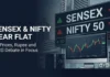 Indian equities traded near flat early Wednesday as investors assessed oil prices, foreign fund outflows and comments on LTCG tax.