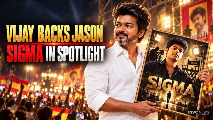 Jason Sanjay Sigma latest update + Vijay reaction + box office Jason Sanjay Sigma latest update + Vijay reaction + box office