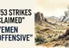 Yemen’s armed forces claim 753 operations against Houthi targets in 24 hours, reporting losses among fighters and military equipment. The figures have not been independently verified.